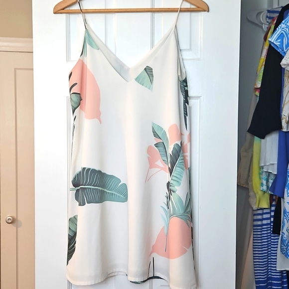 3/$20 Floral Slip Dress S - Picture 5 of 5